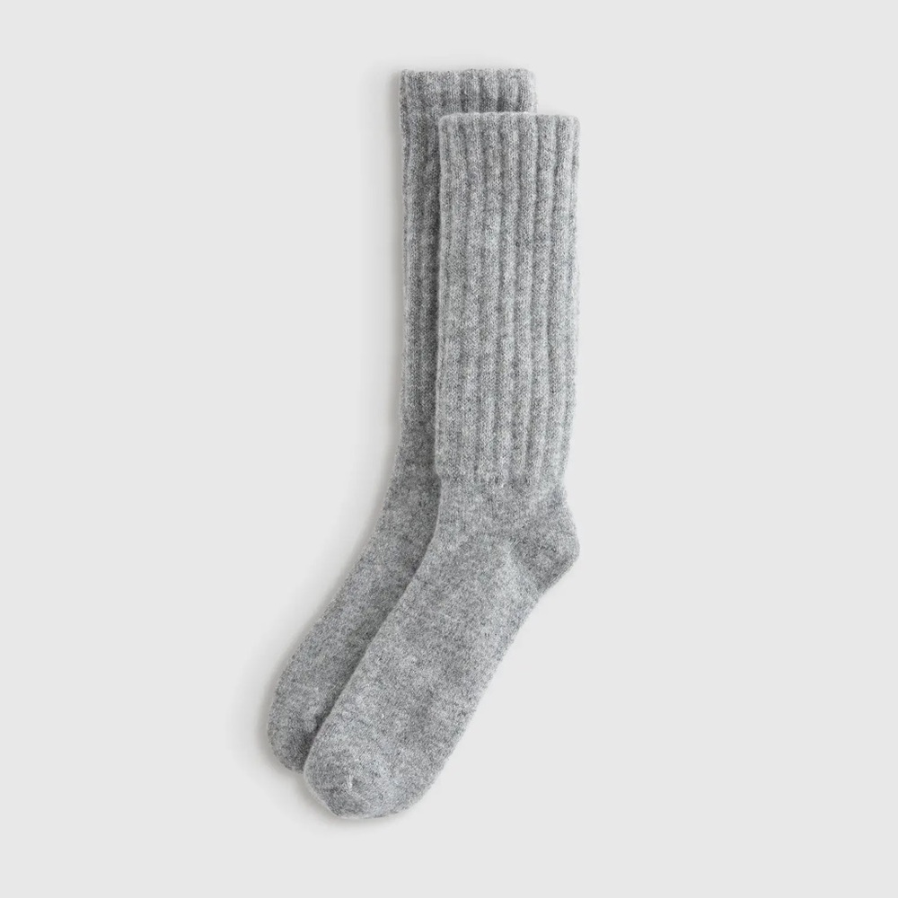 Quince Mongolian Cashmere Slouch Sock - Picture 2 of 5